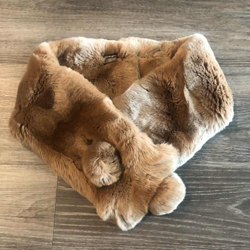 J. McLaughlin - Rabbit Fur Neck Warmer